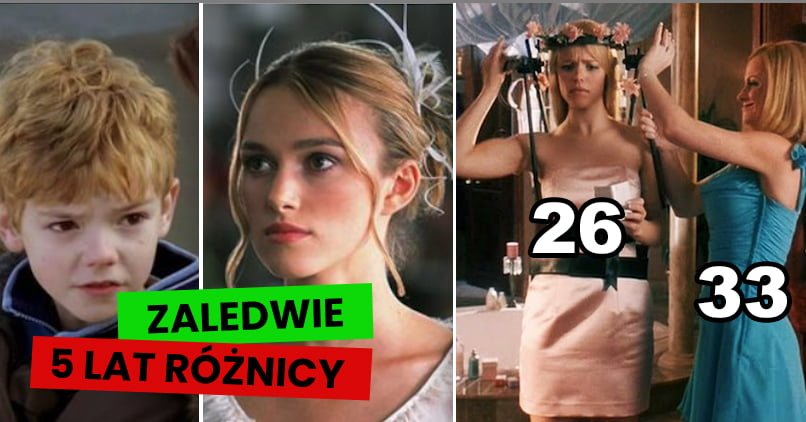 Read more about the article 17 różnic wiekowych pomiędzy aktorami, którzy wspólnie zagrali w naszych ulubionych filmach