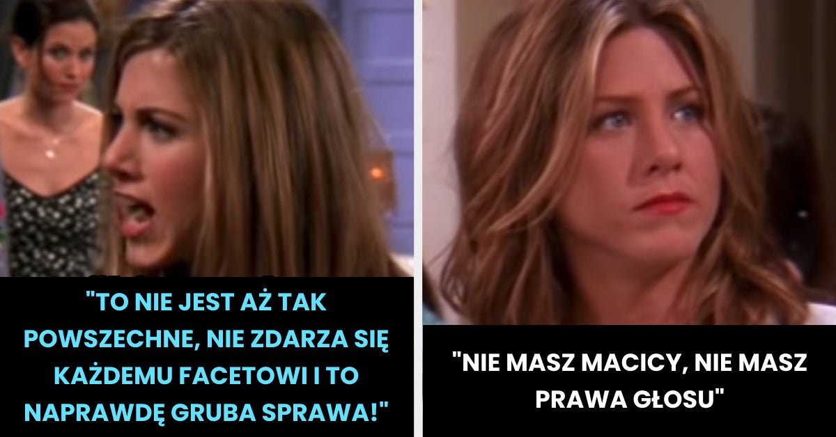 Read more about the article 15 momentów z serialu „Przyjaciele”, w których Rachel bezlitośnie wyśmiała Rossa