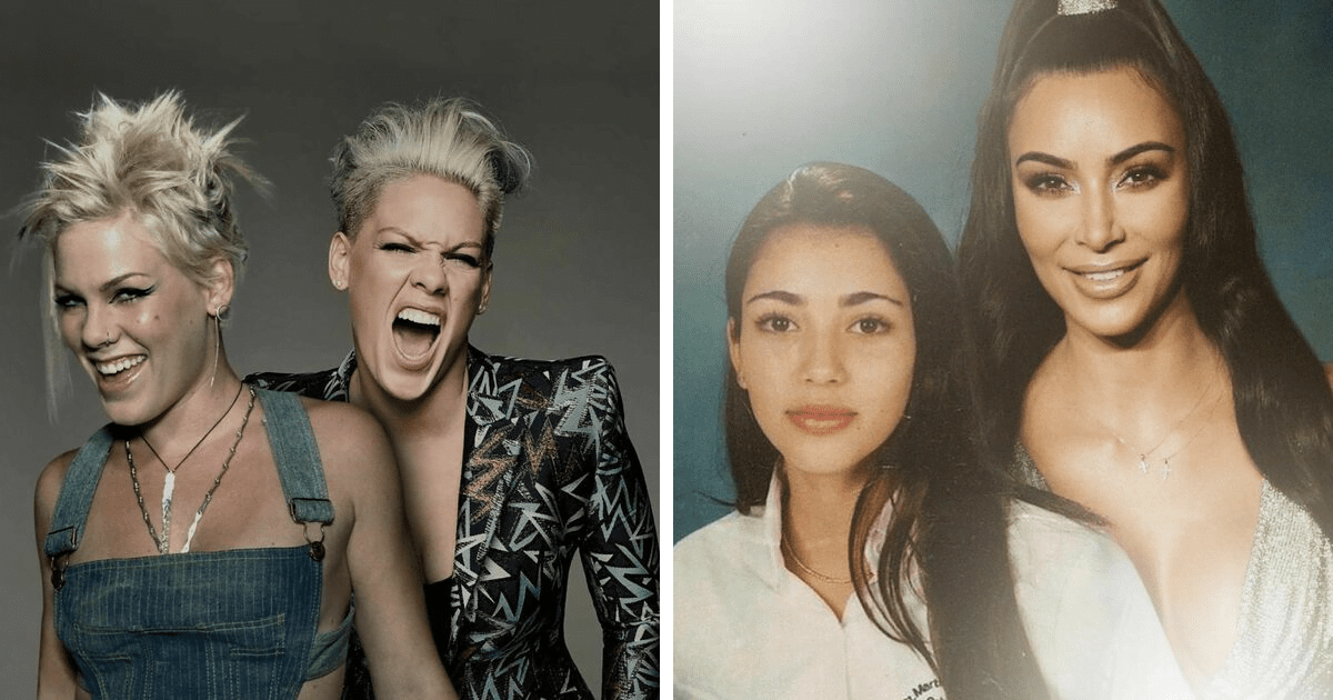 Read more about the article 30 niesamowitych zdjęć gwiazd z młodszymi wersjami samych siebie