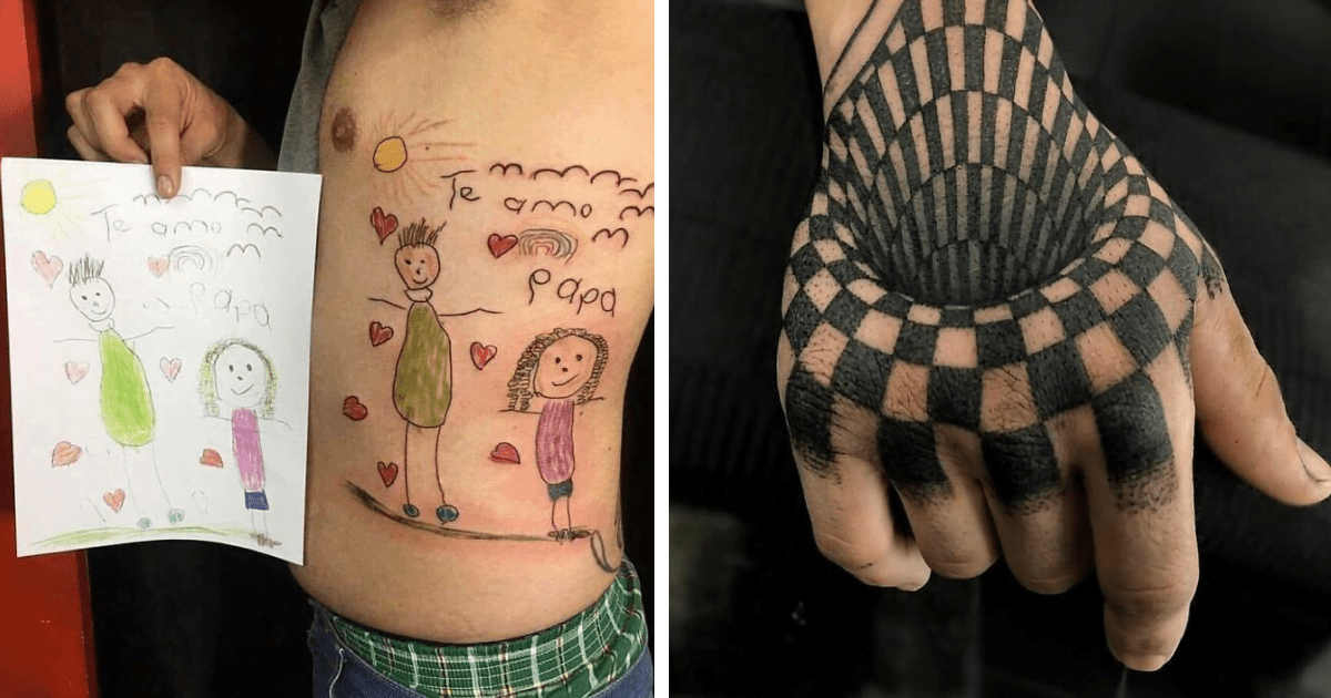 Read more about the article 38 najciekawszych i najbardziej szalonych wzorów tatuażów, jakie można znaleźć w Internecie