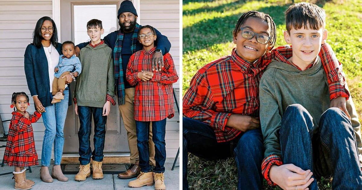 Read more about the article Rodzina adopcyjna zmienia życie 10-latka, udowadniając mu, że prawdziwa miłość nie potrzebuje więzów krwi